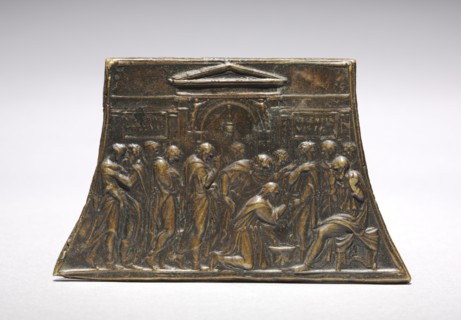 Christ Washing the Feet of the Apostles, 1500s. Creator: Valerio Belli (Italian, c. 1468-1546).