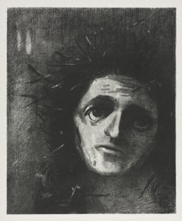Christ, 1887. Creator: Odilon Redon (French, 1840-1916); Lemercier & Cie..