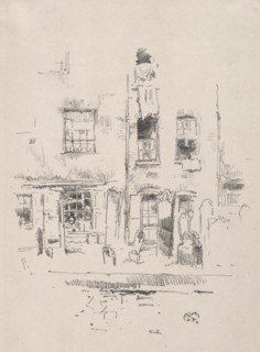 Churchyard, 1887. Creator: James McNeill Whistler (American, 1834-1903).