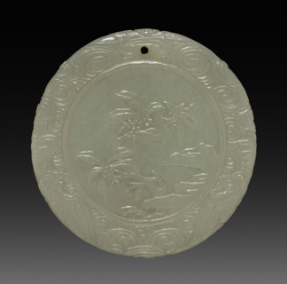 Circular Pendant, 1735-1795. Creator: Unknown.