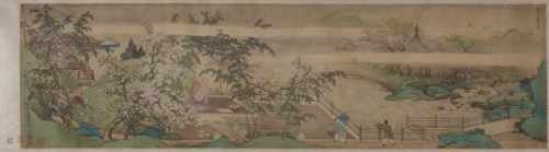 Cleansing Medicinal Herbs in the Stream on a Spring Day, 1703. Creator: Yu Zhiding (Chinese, 1647-c. 1716).