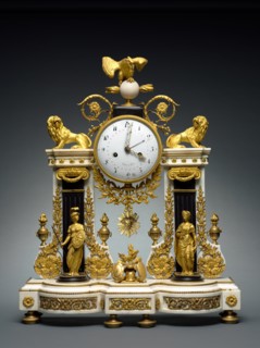 Clock, c. 1780-1790. Creator: Unknown.