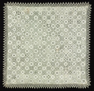 Cloth with Floral and Vegetal Patterns, 1560-1600. Creator: Unknown.