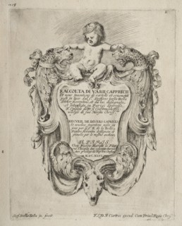 Collection of Various Caprices and New Designs of Cartouches and Ornaments. Creator: Stefano Della Bella (Italian, 1610-1664).