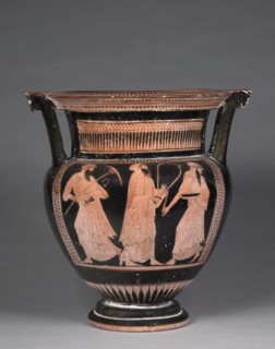 Column Krater, c. 470-460 BC. Creator: Pig Painter (Greek), attributed to.