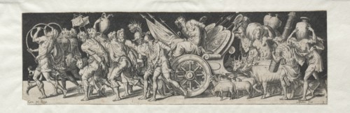 Combats and Triumphs No. 2: Triumphant March. Creator: Etienne Delaune (French, 1518/19-c. 1583).