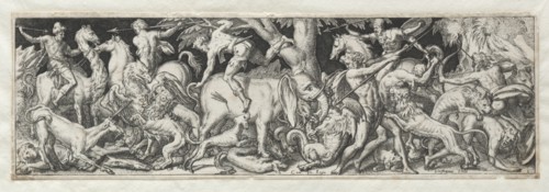 Combats and Triumphs No. 6. Creator: Etienne Delaune (French, 1518/19-c. 1583).