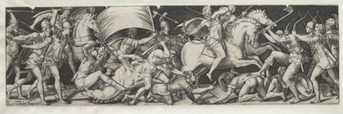 Combats and Triumphs No. 9. Creator: Etienne Delaune (French, 1518/19-c. 1583).