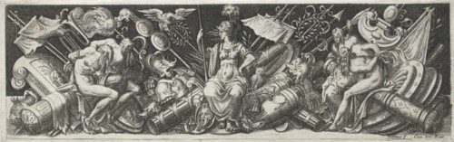 Combats and Triumphs, probably 1560s. Creator: Etienne Delaune (French, 1518/19-c. 1583).