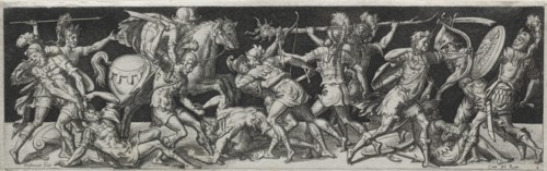 Combats and Triumphs, probably 1560s. Creator: Etienne Delaune (French, 1518/19-c. 1583).