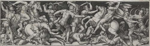 Combats and Triumphs, probably 1560s. Creator: Etienne Delaune (French, 1518/19-c. 1583).