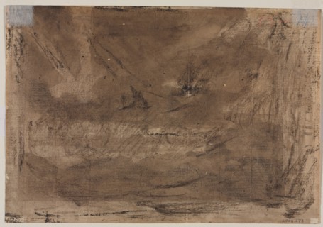 Compositional Study? (possibly for "Poussin?s Deluge") (verso), c. 1816. Creator: Théodore Géricault (French, 1791-1824).