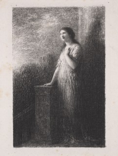 Confidence of the Night. Creator: Henri Fantin-Latour (French, 1836-1904).