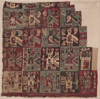 Corner Fragment, Probably from a Tunic, 700-1100 A.D.. Creator: Unknown.