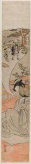 Courtesan Dreaming of her Childhood, c. 1770. Creator: Suzuki Harunobu (Japanese, 1724-1770).