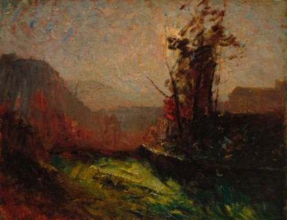 Crémieu, Seen from Chaillonnette, c. 1867-1872. Creator: François-Auguste Ravier (French, 1814-1895).