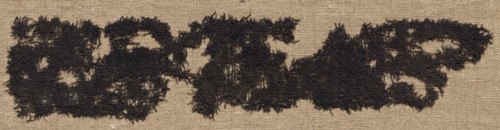 Crepe/Rep Cloth Fragment, 3rd century. Creator: Unknown.