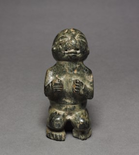 Crouching Figure, 900-300 BC. Creator: Unknown.