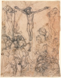 Crucifixion with the Two Thieves, second half 15th century. Creator: Unknown.