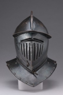 Cuirassier's Armor: Helmet, c. 1600-1620. Creator: Unknown.