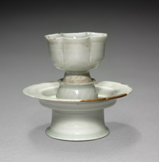 Cup and Stand, 900s-1100s. Creator: Unknown.
