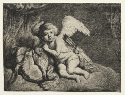 Cupid Resting, 1600s. Creator: Unknown.