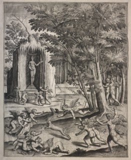 Cupids at Play. Creator: Hieronymus Wierix (Flemish, 1553-1619), possibly by.