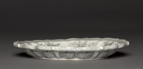 Cupstand with Floral Scrolls, 1368-1398. Creator: Unknown.
