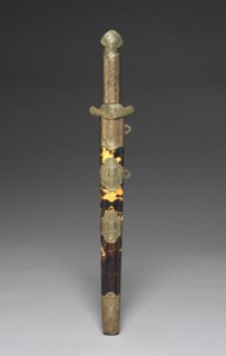Dagger and Scabbard, 1800s. Creator: Unknown.