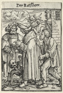 Dance of Death: The Councillor. Creator: Hans Holbein (German, 1497/98-1543).