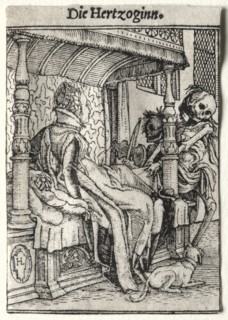 Dance of Death: The Duchess. Creator: Hans Holbein (German, 1497/98-1543).