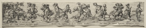 Dance of Peasants. Creator: Theodor de Bry (Flemish, 1528-1598).