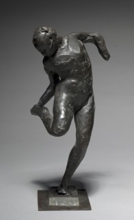 Dancer Looking at the Sole of her Right Foot, 1896-1897. Creator: Edgar Degas (French, 1834-1917).