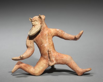 Dancing Satyr, 500-475 BC. Creator: Unknown.