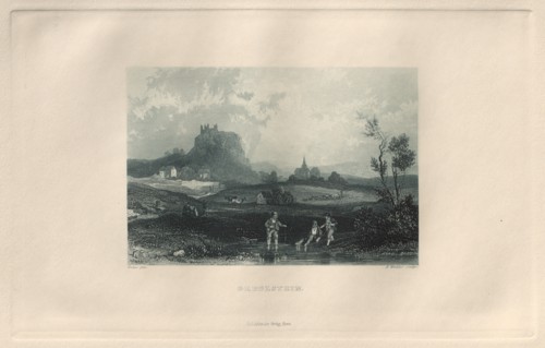 Das Malerische und Romantische Rheinland: Gerolstein, 1928. Creator: Henry Winkles (British, 1801-1900); Kurt Schroeder.