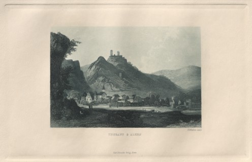 Das Malerische und Romantische Rheinland: Thurant & Alken, 1928. Creator: Henry Winkles (British, 1801-1900); Kurt Schroeder.
