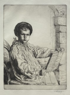David R. Strang, 1895. Creator: William Strang (British, 1859-1921).