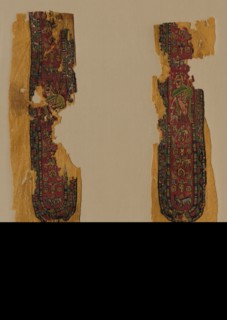 Decorations and Sleeve from a Tunic, 700s. Creator: Unknown.