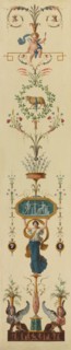 Decorative Panel, 1790s. Creator: Pierre Rousseau (French, 1751-1829).