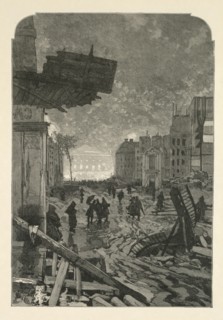 Demolition, 1869. Creator: Daniel Urrabieta Vierge (Spanish, 1851-1904).