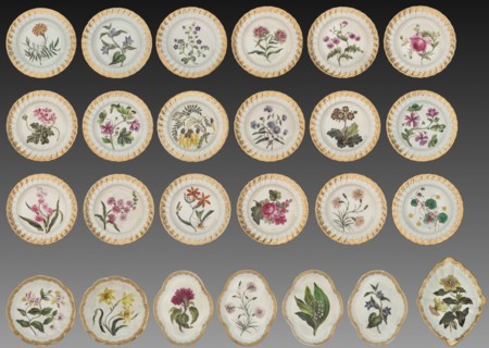 Dessert Service, c. 1800. Creator: Derby (Crown Derby Period) (British).
