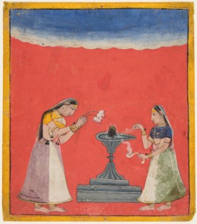 Devangandhari Ragini of Hindola, c. 1700. Creator: Unknown.
