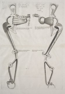 Diagram for Horse's Bit, 1700s. Creator: Unknown.