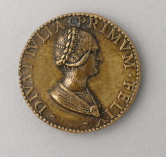 Diva Julia (obverse) Dubia Fortuna (reverse) , c. 1490. Creator: Antico (Italian, c. 1460-1528).