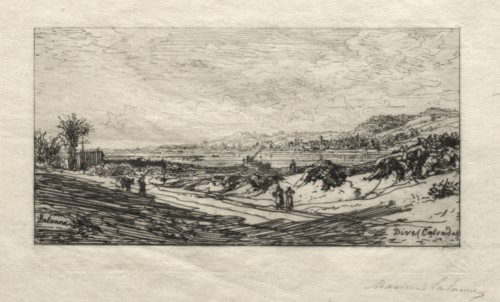 Dives, Calvados. Creator: Maxime Lalanne (French, 1827-1886).