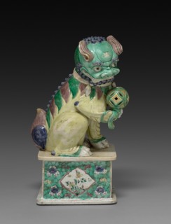 Dog or Qilin, 1662-1722. Creator: Unknown.
