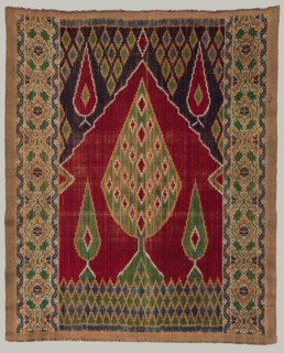Door curtain, 1800s. Creator: Unknown.