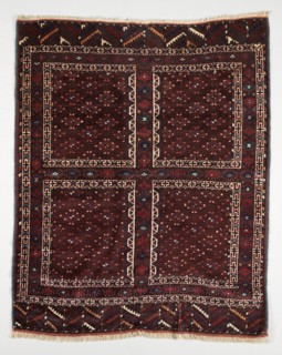 Door Rug (Ensi), c. 1900. Creator: Unknown.