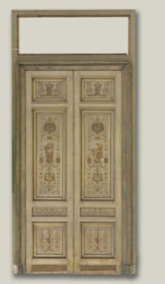 Double-Leaf Doors, 1790s. Creator: Pierre Rousseau (French, 1751-1829).