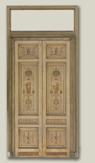 Double-Leaf Doors, 1790s. Creator: Pierre Rousseau (French, 1751-1829).